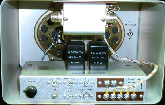 Back of RE 312B-4 Station Console