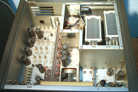 Inside top of power supply of KWS-1 Transmitter