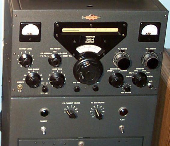 Front of KWS-1 Transmitter