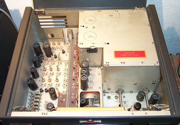 Inside top of KWS-1 Transmitter