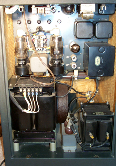 Inside of power supply of KWS-1 Transmitter