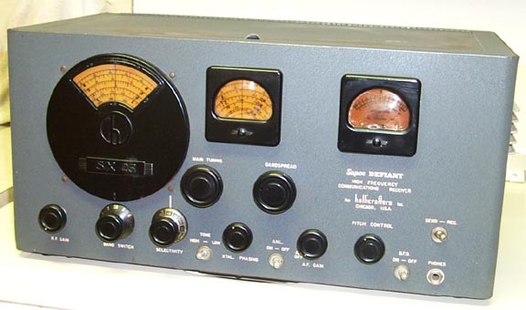 Front of the SX-25 Receiver