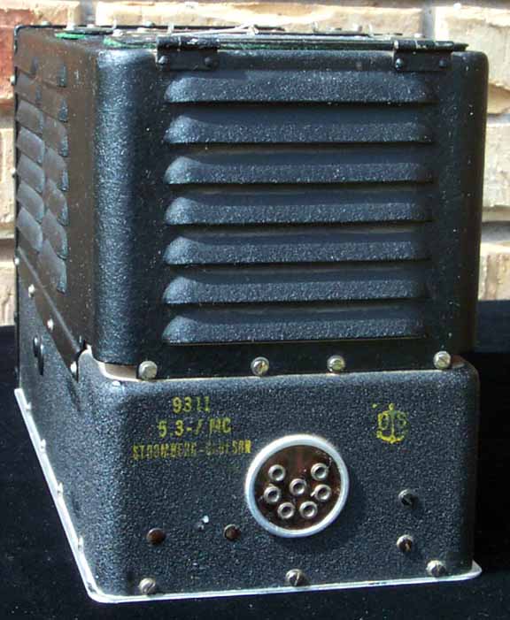 Back View of ARC-5 Transmitter